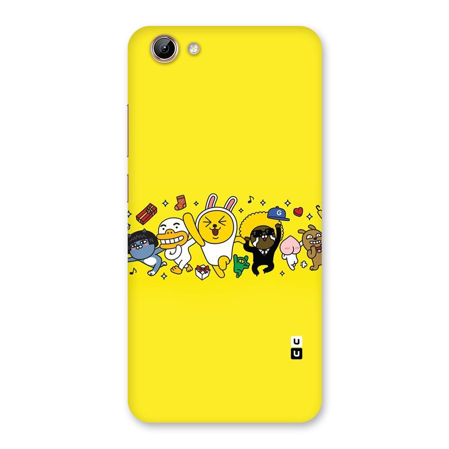 Yellow Friends Back Case for Vivo Y71