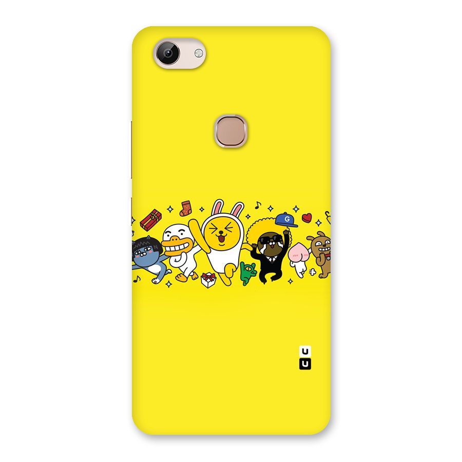 Yellow Friends Back Case for Vivo Y83