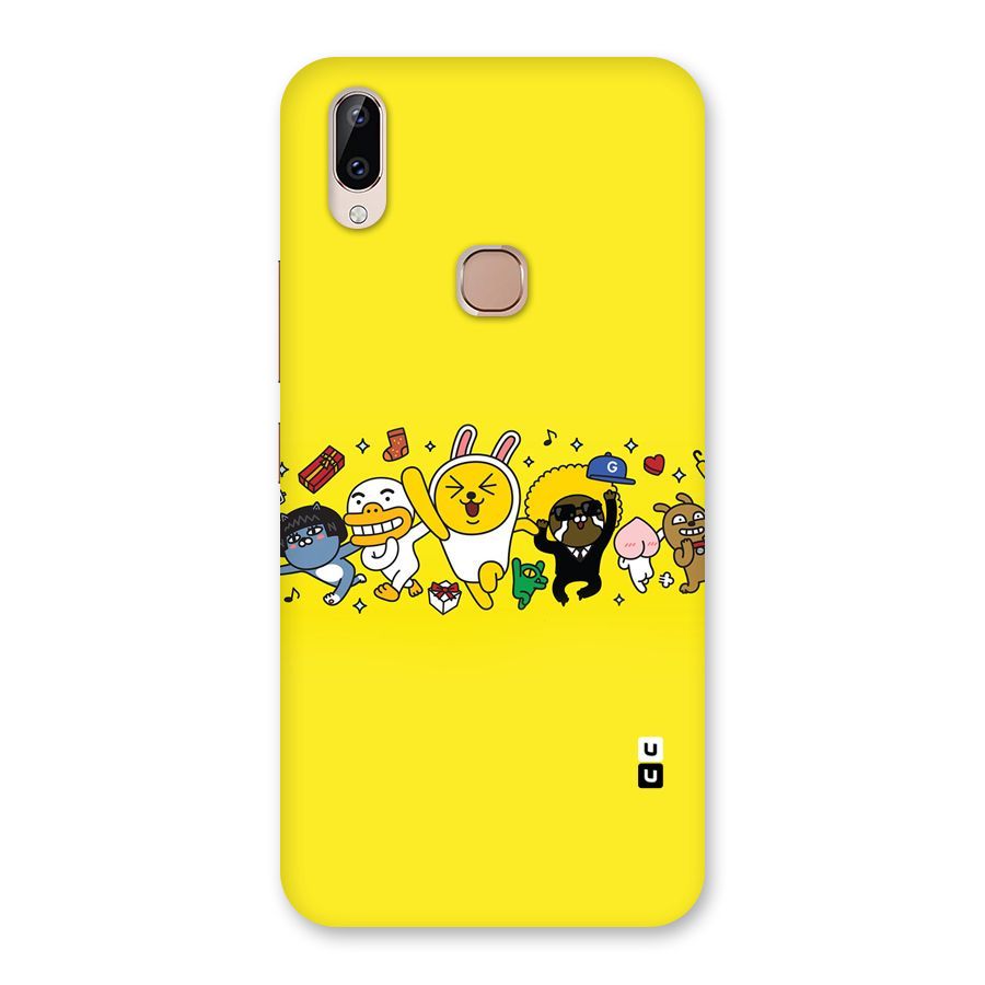Yellow Friends Back Case for Vivo Y83 Pro
