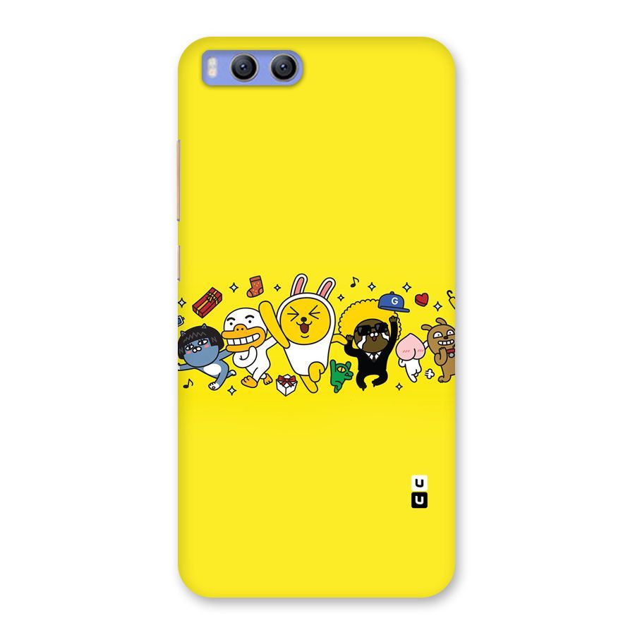 Yellow Friends Back Case for Xiaomi Mi 6