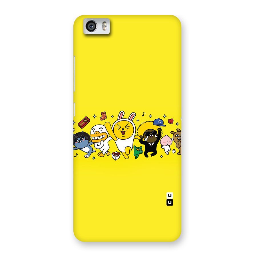 Yellow Friends Back Case for Xiaomi Redmi Mi5