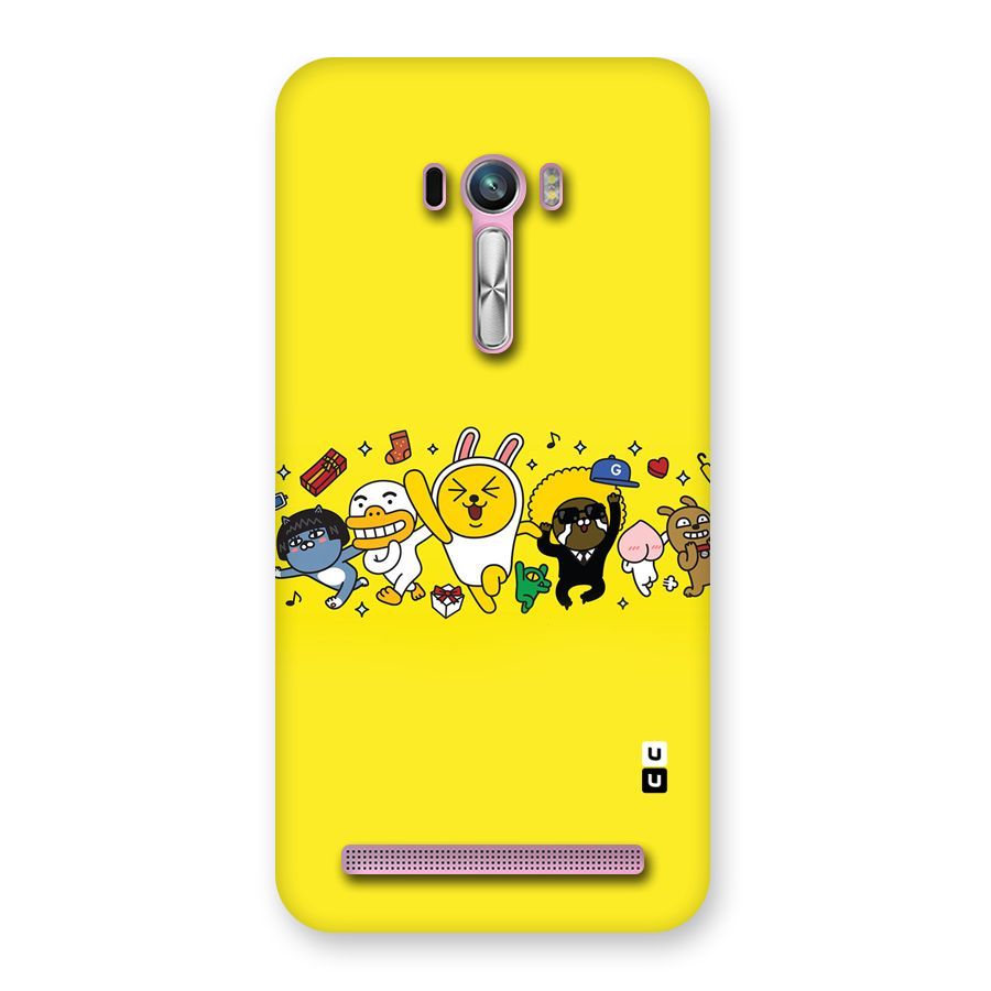 Yellow Friends Back Case for Zenfone Selfie