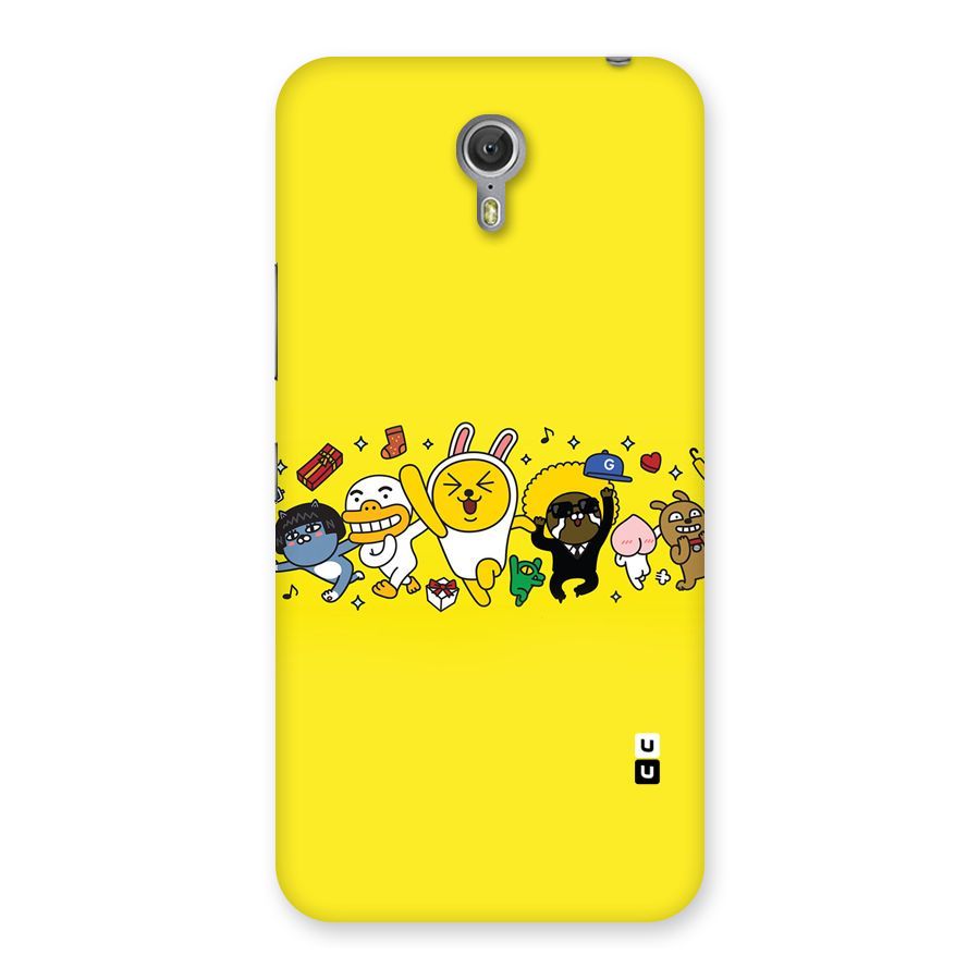Yellow Friends Back Case for Zuk Z1