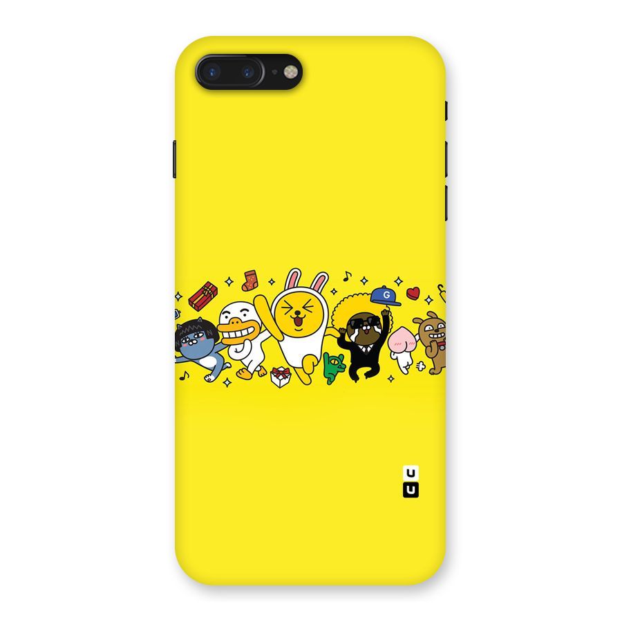 Yellow Friends Back Case for iPhone 7 Plus