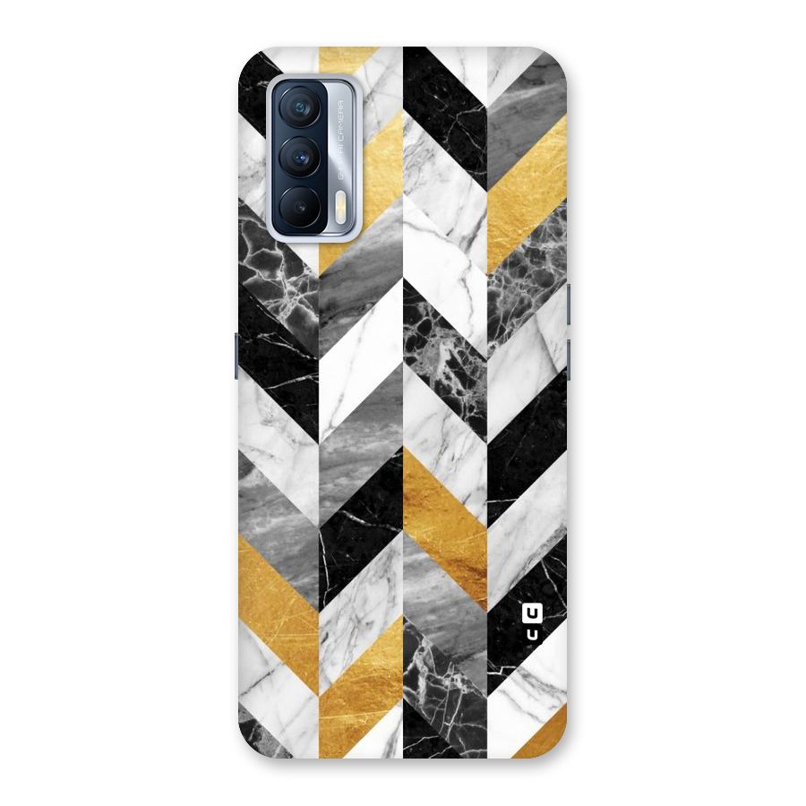 Yellow Grey Marble Back Case for Realme X7