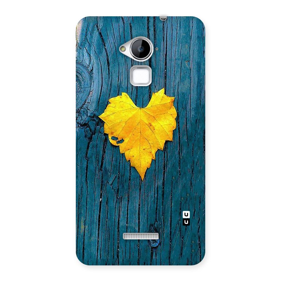 Yellow Leaf Back Case for Coolpad Note 3