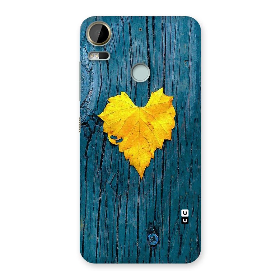Yellow Leaf Back Case for Desire 10 Pro