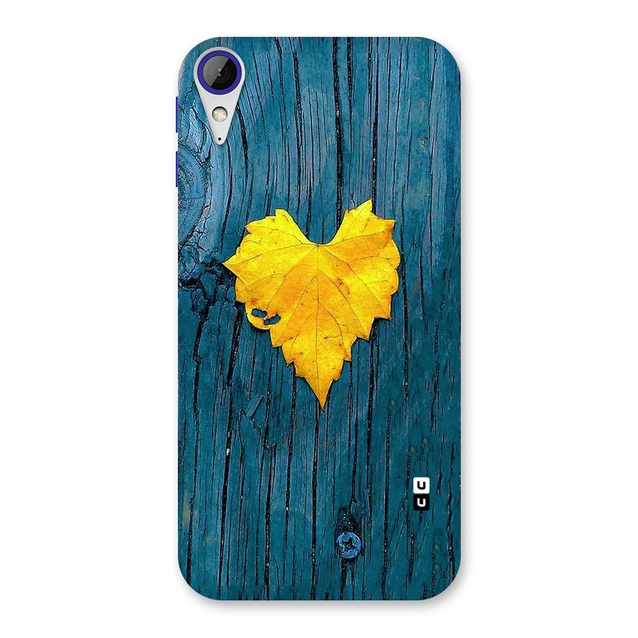 Yellow Leaf Back Case for Desire 830