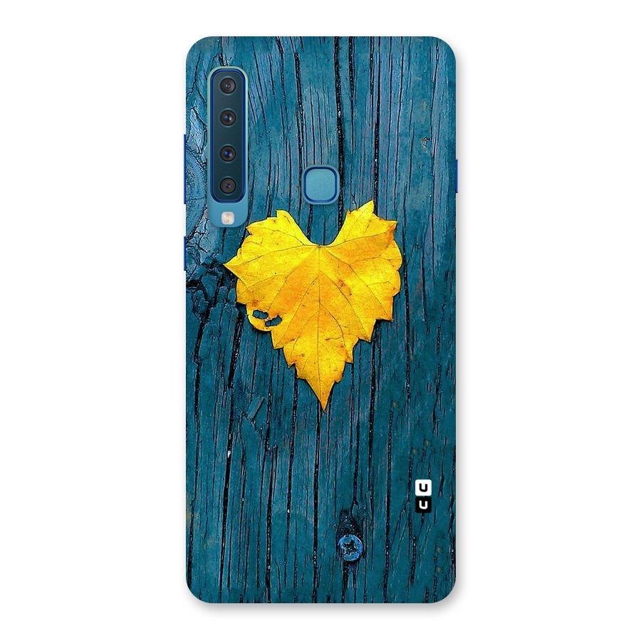 Yellow Leaf Back Case for Galaxy A9 (2018)