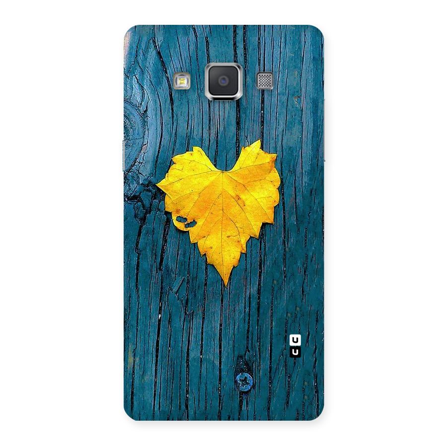 Yellow Leaf Back Case for Galaxy Grand Max