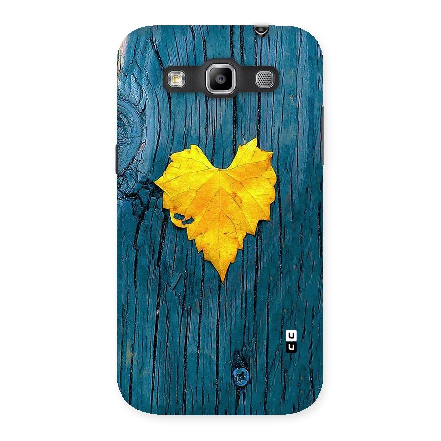 Yellow Leaf Back Case for Galaxy Grand Quattro