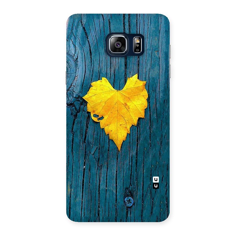 Yellow Leaf Back Case for Galaxy Note 5