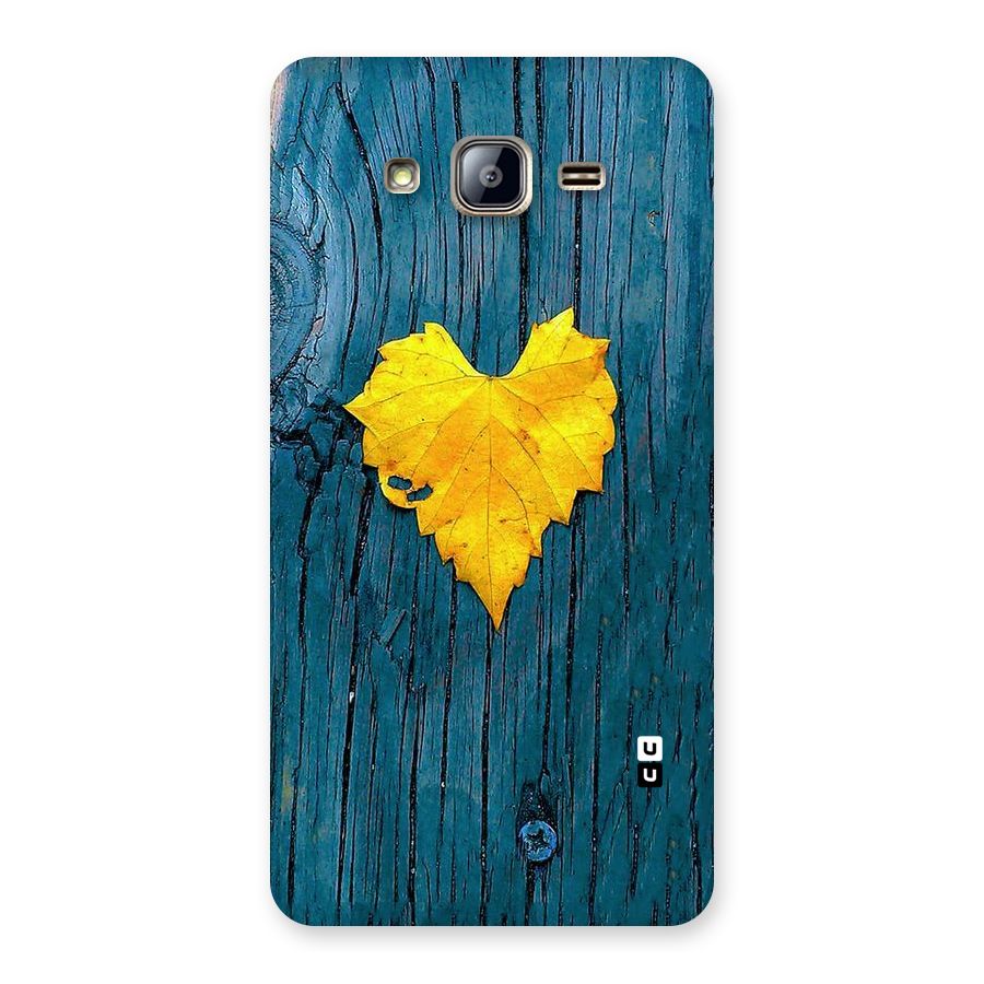Yellow Leaf Back Case for Galaxy On5