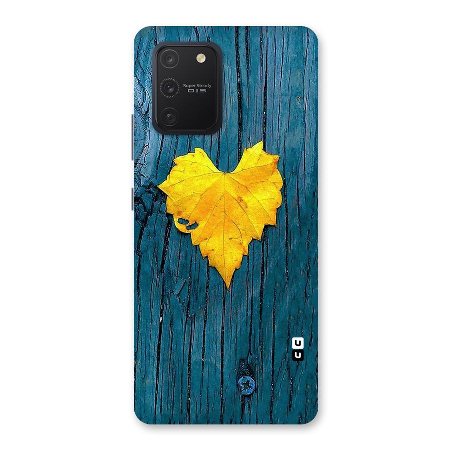 Yellow Leaf Back Case for Galaxy S10 Lite