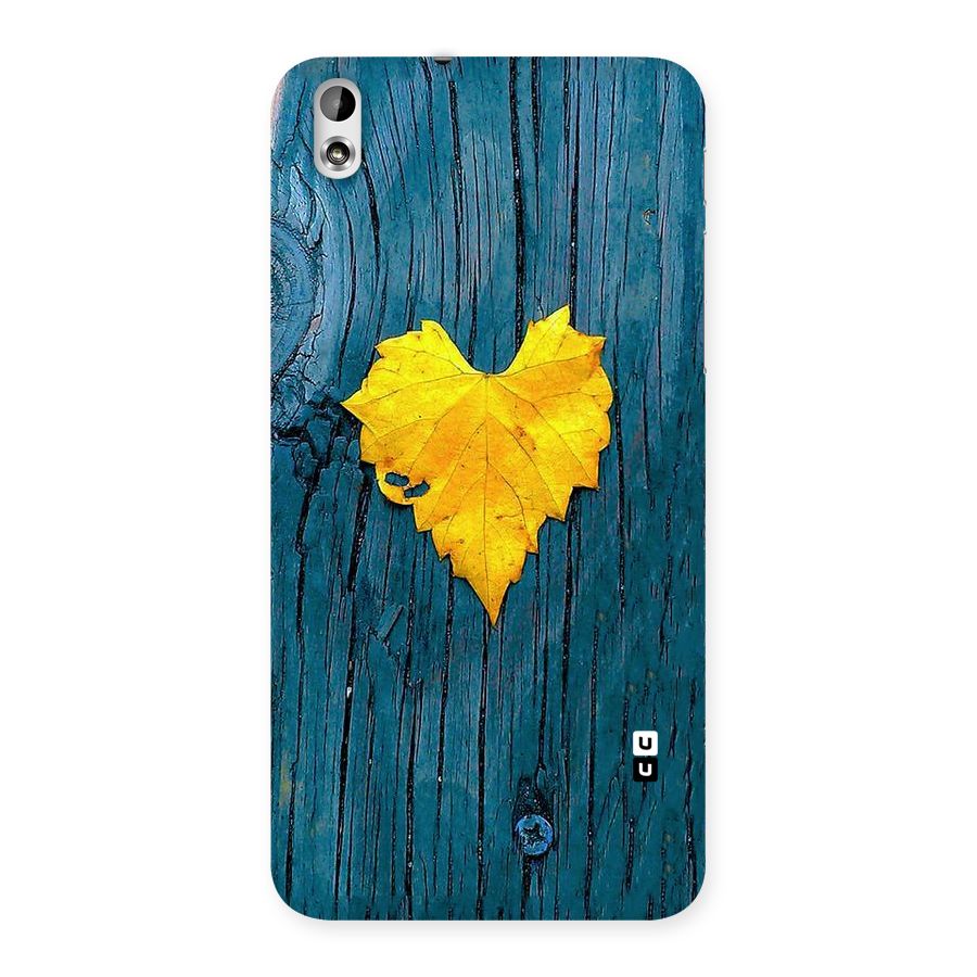 Yellow Leaf Back Case for HTC Desire 816g