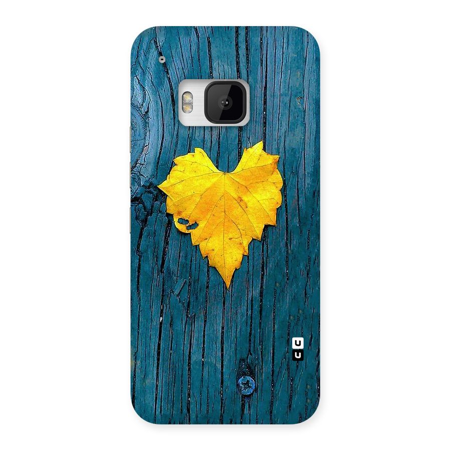 Yellow Leaf Back Case for HTC One M9