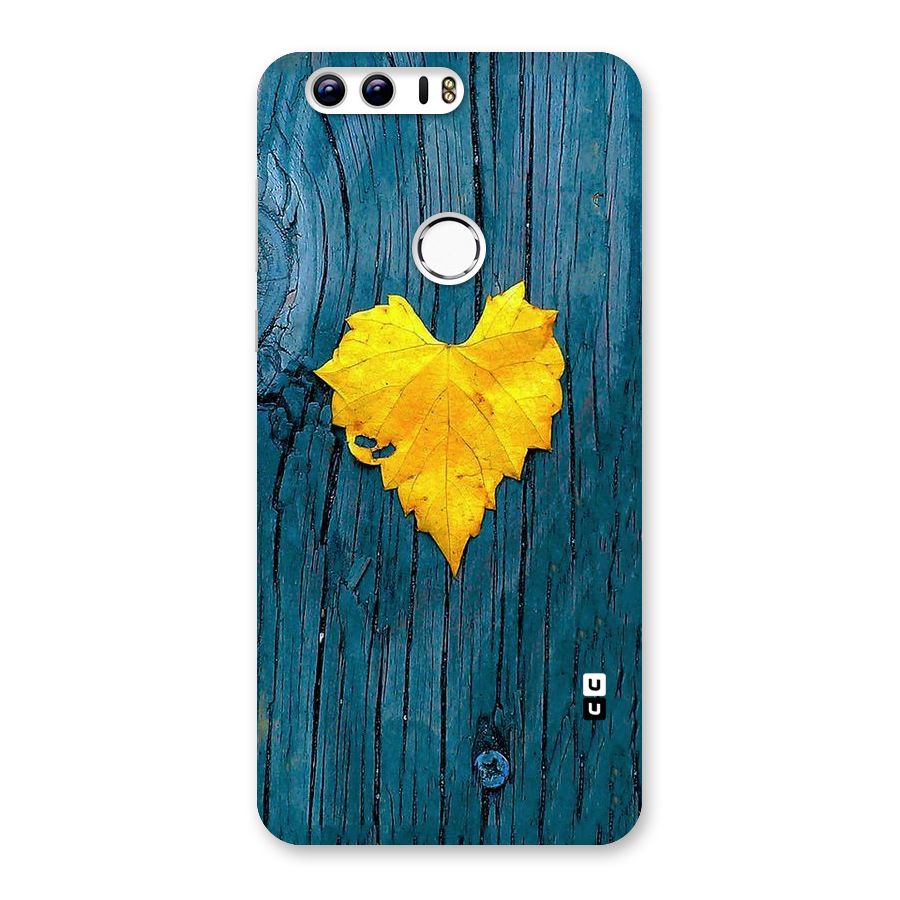Yellow Leaf Back Case for Honor 8