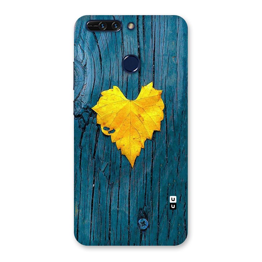 Yellow Leaf Back Case for Honor 8 Pro