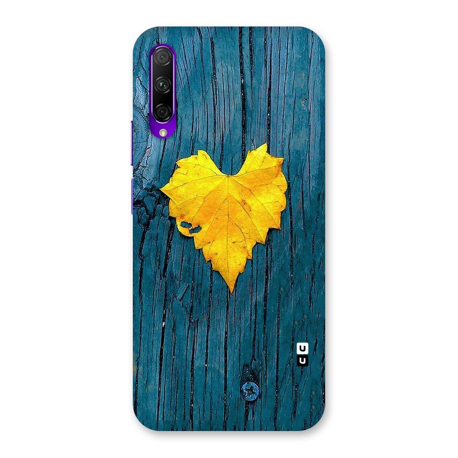 Yellow Leaf Back Case for Honor 9X Pro