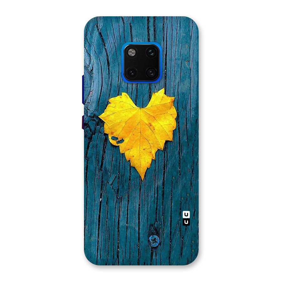Yellow Leaf Back Case for Huawei Mate 20 Pro
