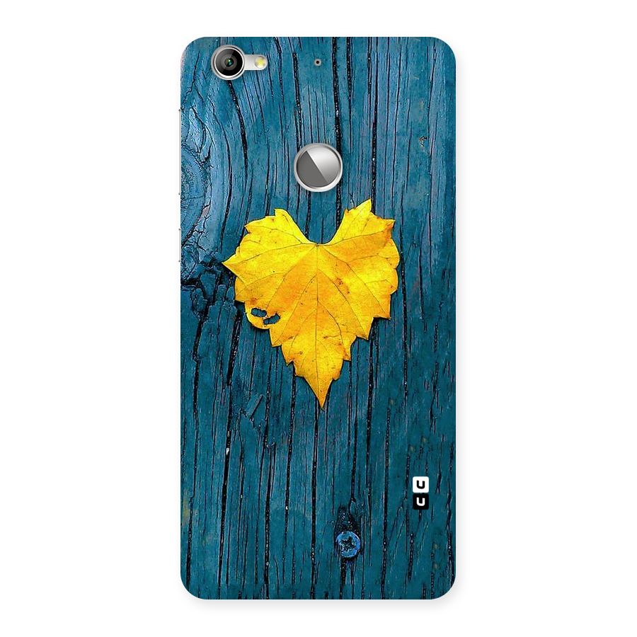 Yellow Leaf Back Case for LeTV Le 1s