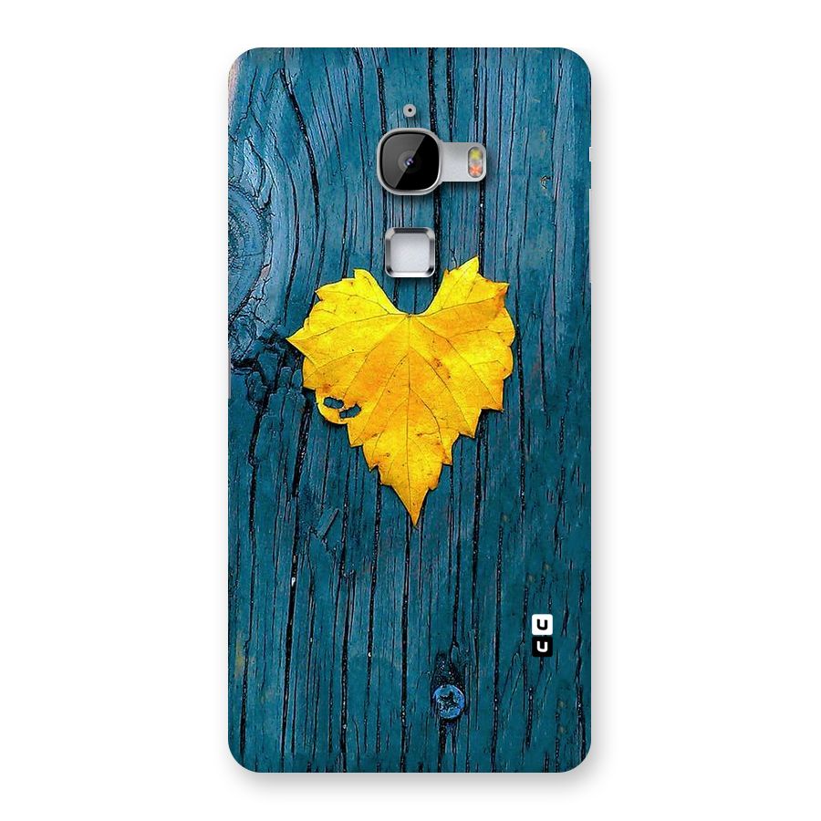 Yellow Leaf Back Case for LeTv Le Max