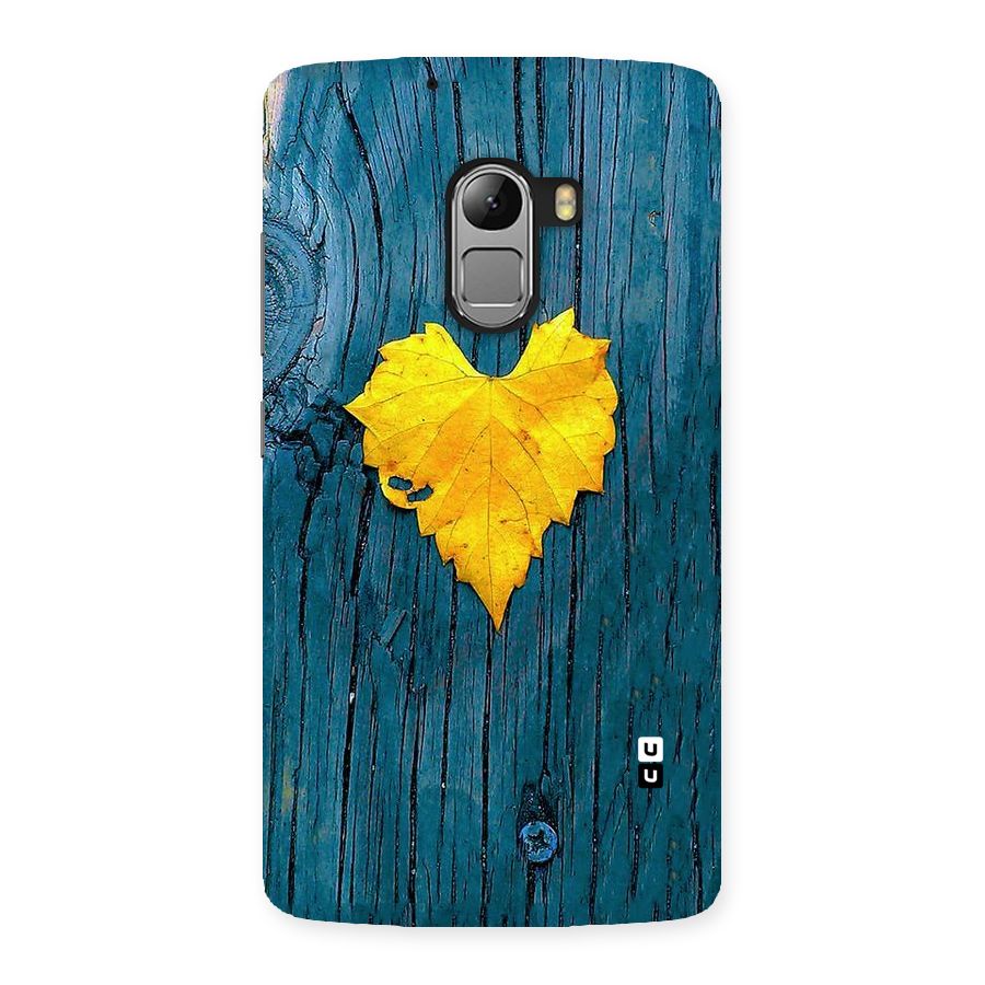 Yellow Leaf Back Case for Lenovo K4 Note