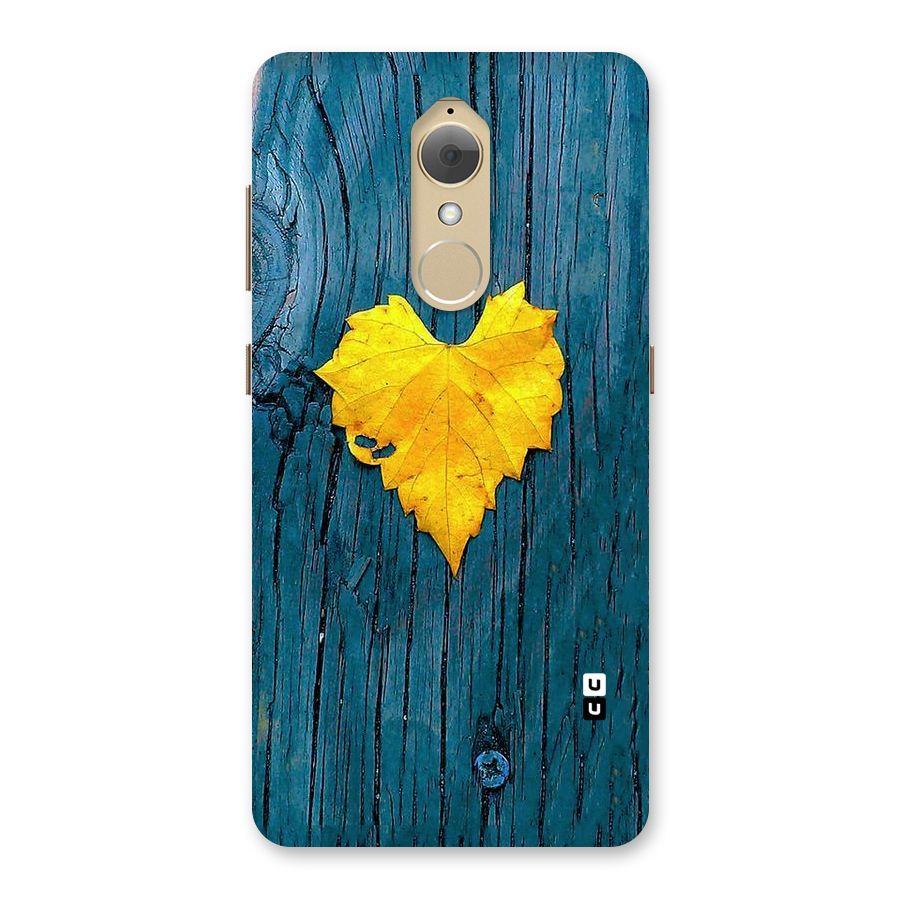Yellow Leaf Back Case for Lenovo K8