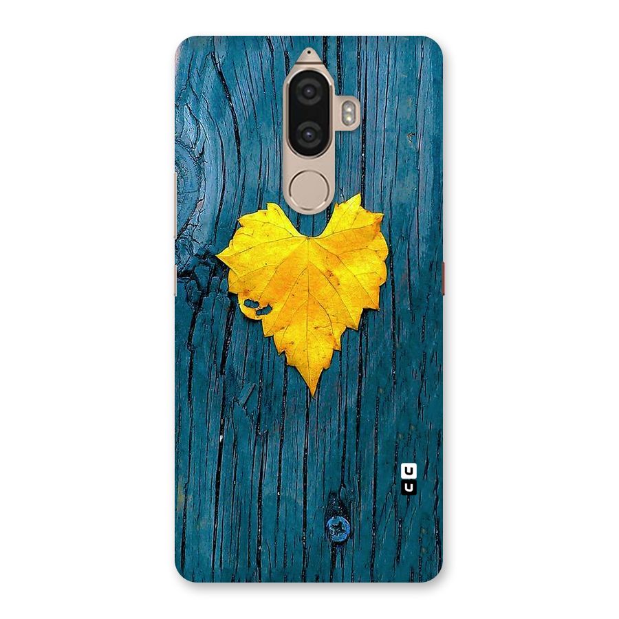 Yellow Leaf Back Case for Lenovo K8 Note