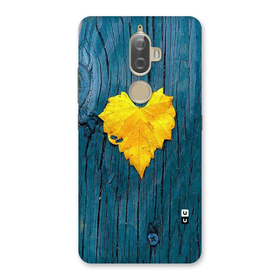 Yellow Leaf Back Case for Lenovo K8 Plus