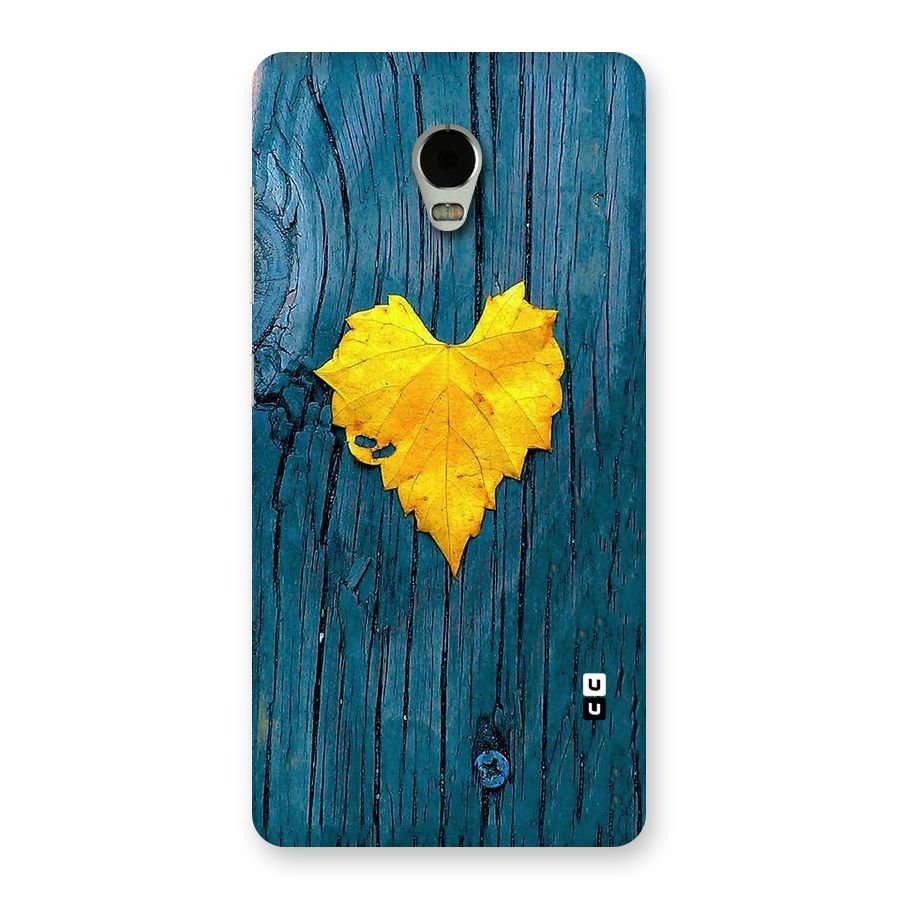 Yellow Leaf Back Case for Lenovo Vibe P1