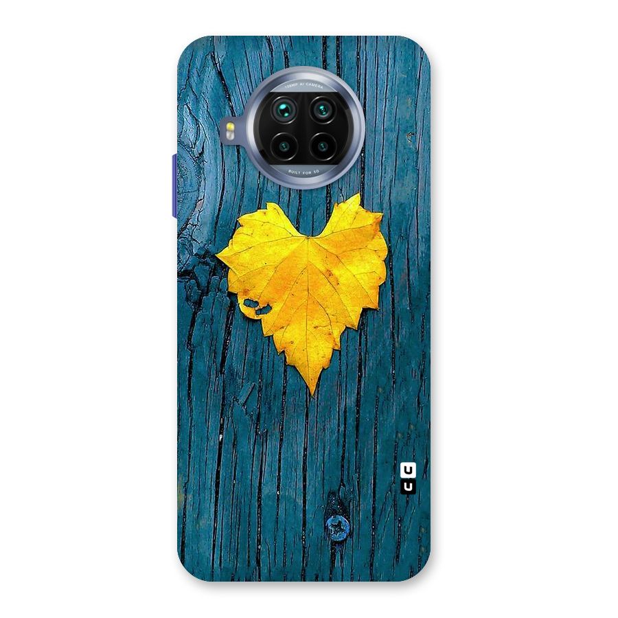 Yellow Leaf Back Case for Mi 10i