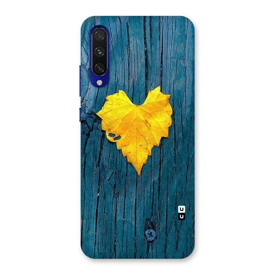 Yellow Leaf Back Case for Mi A3
