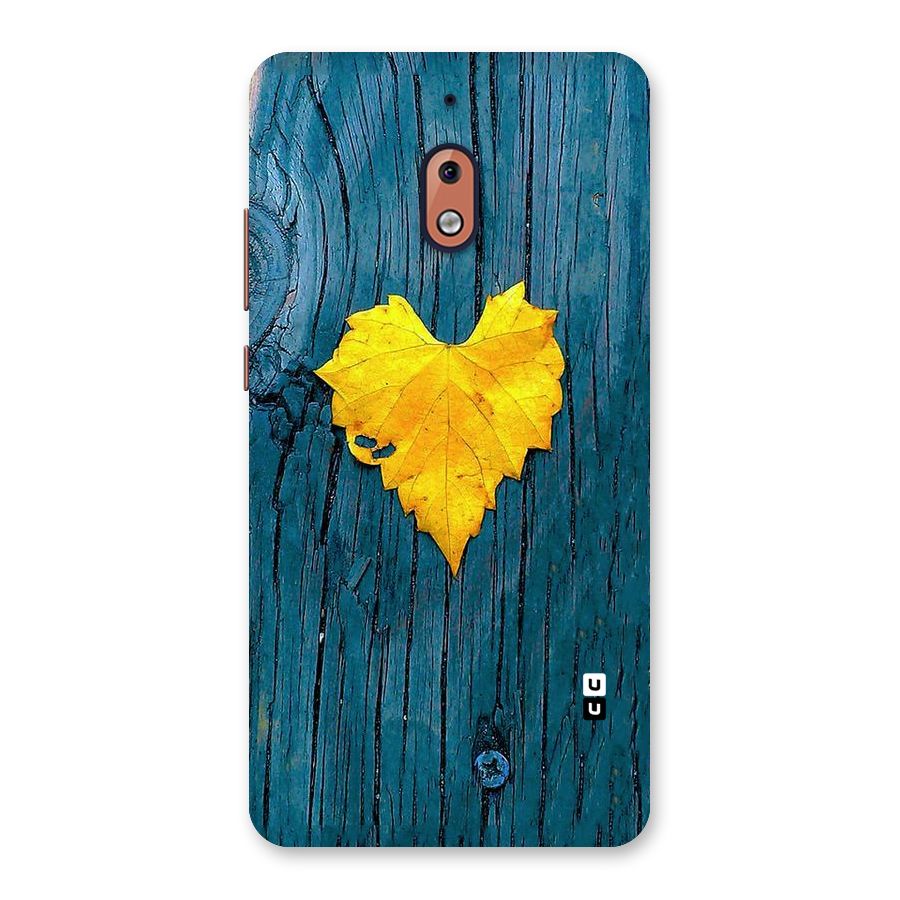 Yellow Leaf Back Case for Nokia 2.1