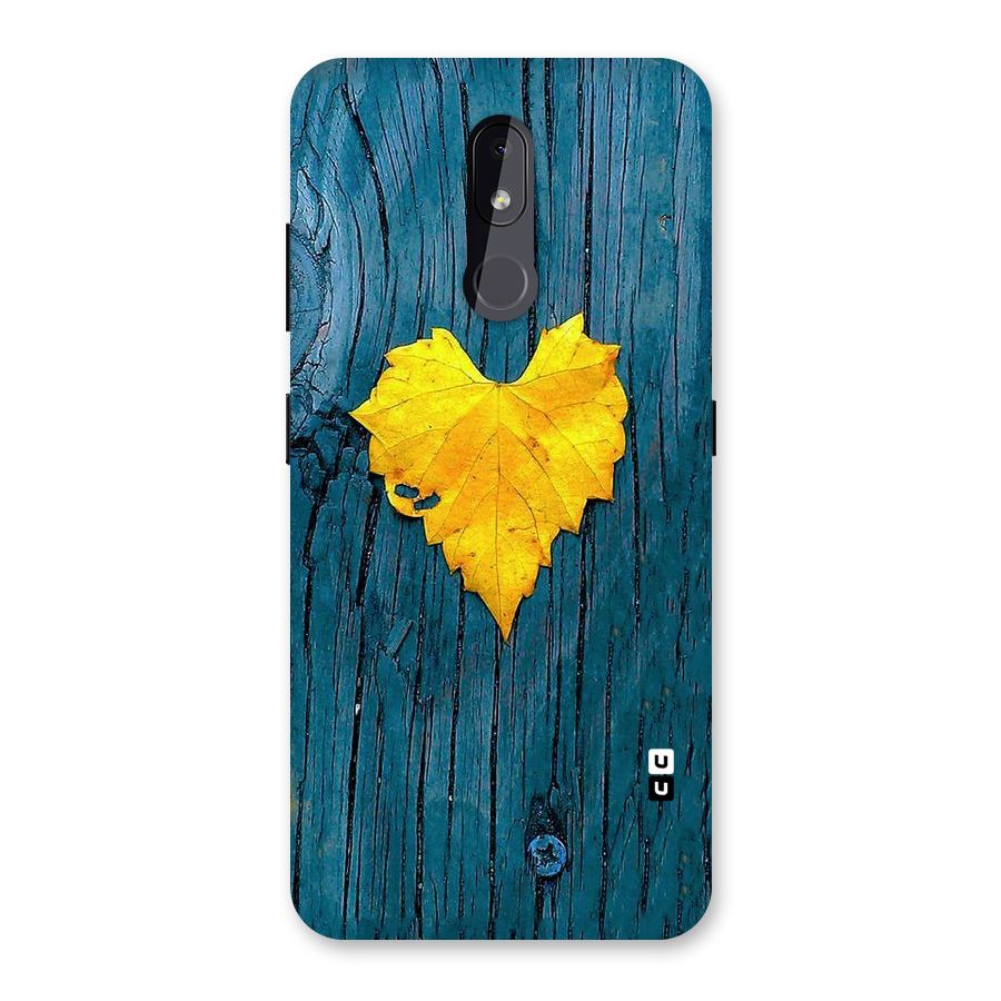 Yellow Leaf Back Case for Nokia 3.2