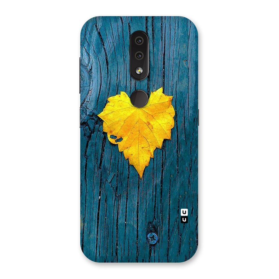Yellow Leaf Back Case for Nokia 4.2