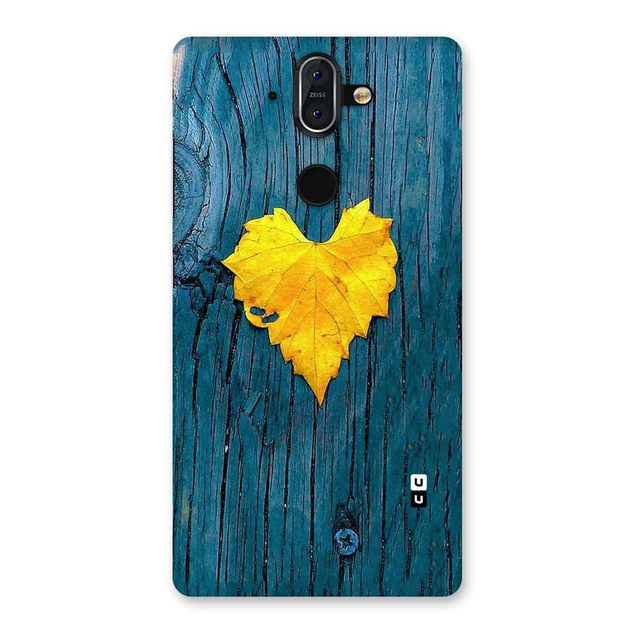 Yellow Leaf Back Case for Nokia 8 Sirocco