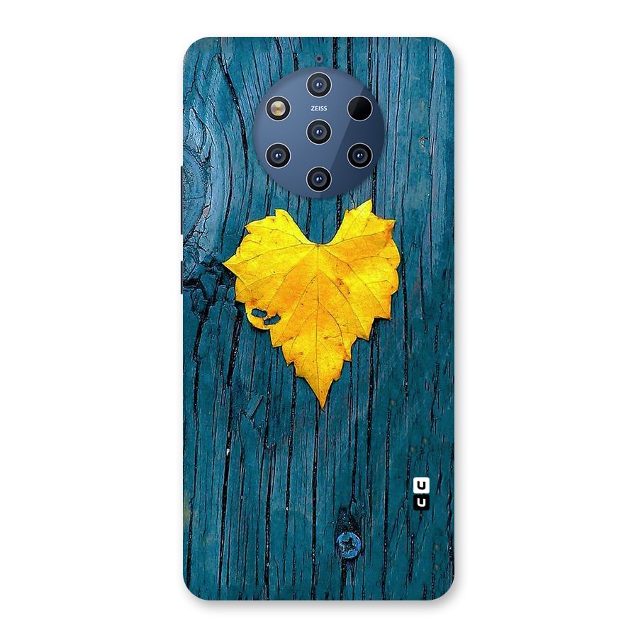 Yellow Leaf Back Case for Nokia 9 PureView