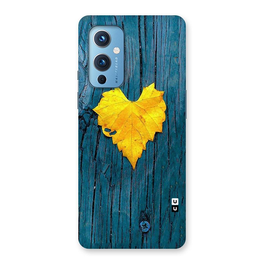 Yellow Leaf Back Case for OnePlus 9