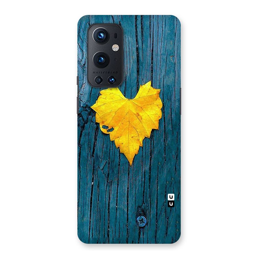 Yellow Leaf Back Case for OnePlus 9 Pro