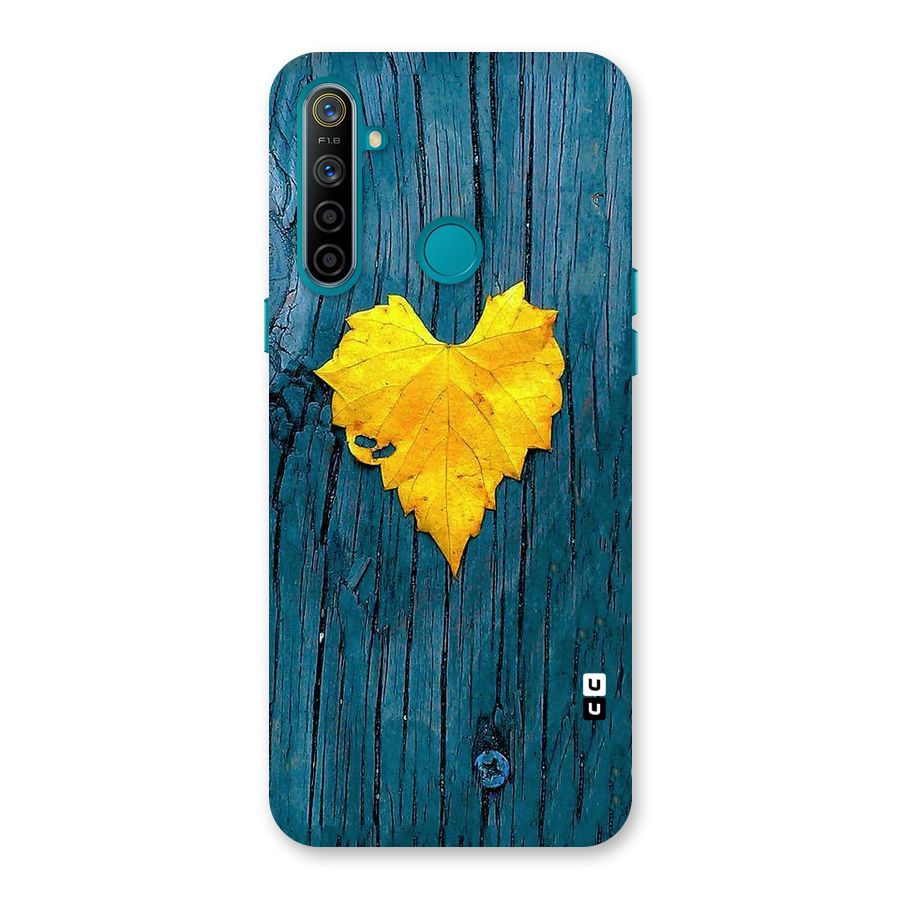 Yellow Leaf Back Case for Realme 5i
