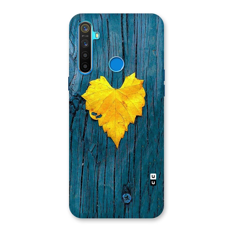 Yellow Leaf Back Case for Realme 5s
