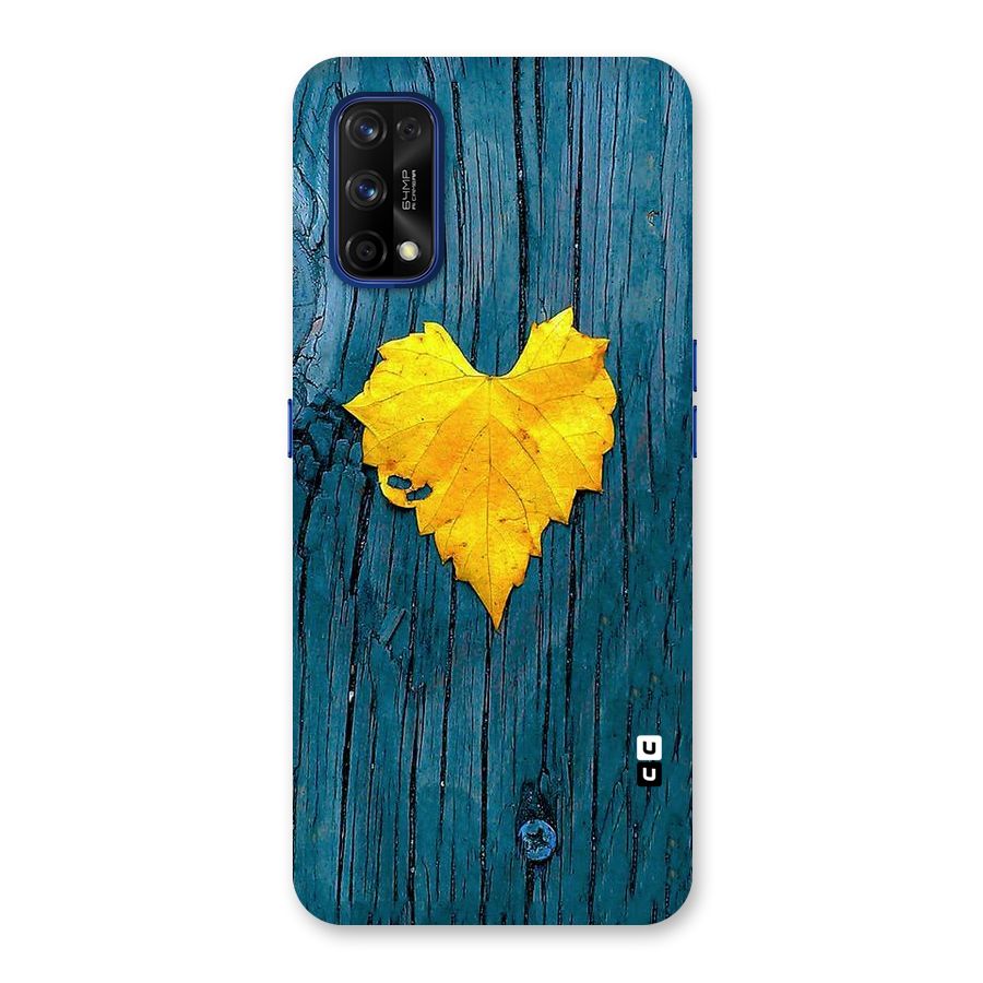 Yellow Leaf Back Case for Realme 7 Pro
