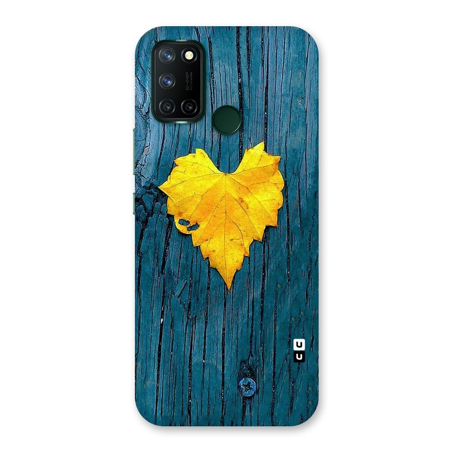 Yellow Leaf Back Case for Realme 7i