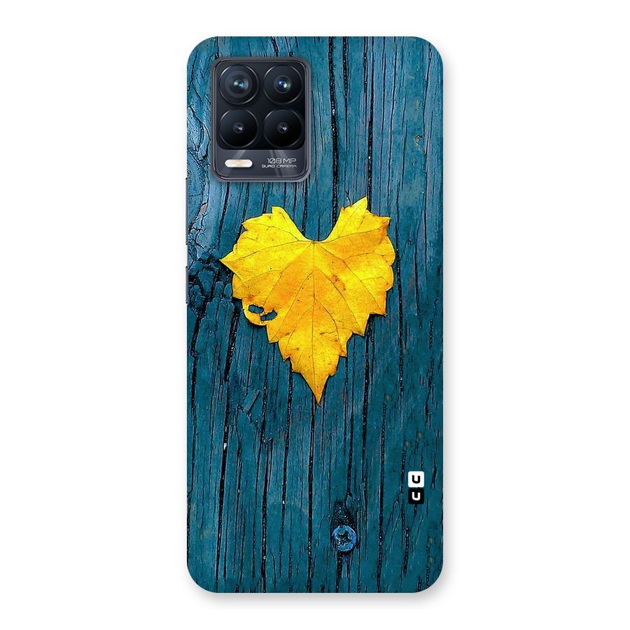 Yellow Leaf Back Case for Realme 8 Pro