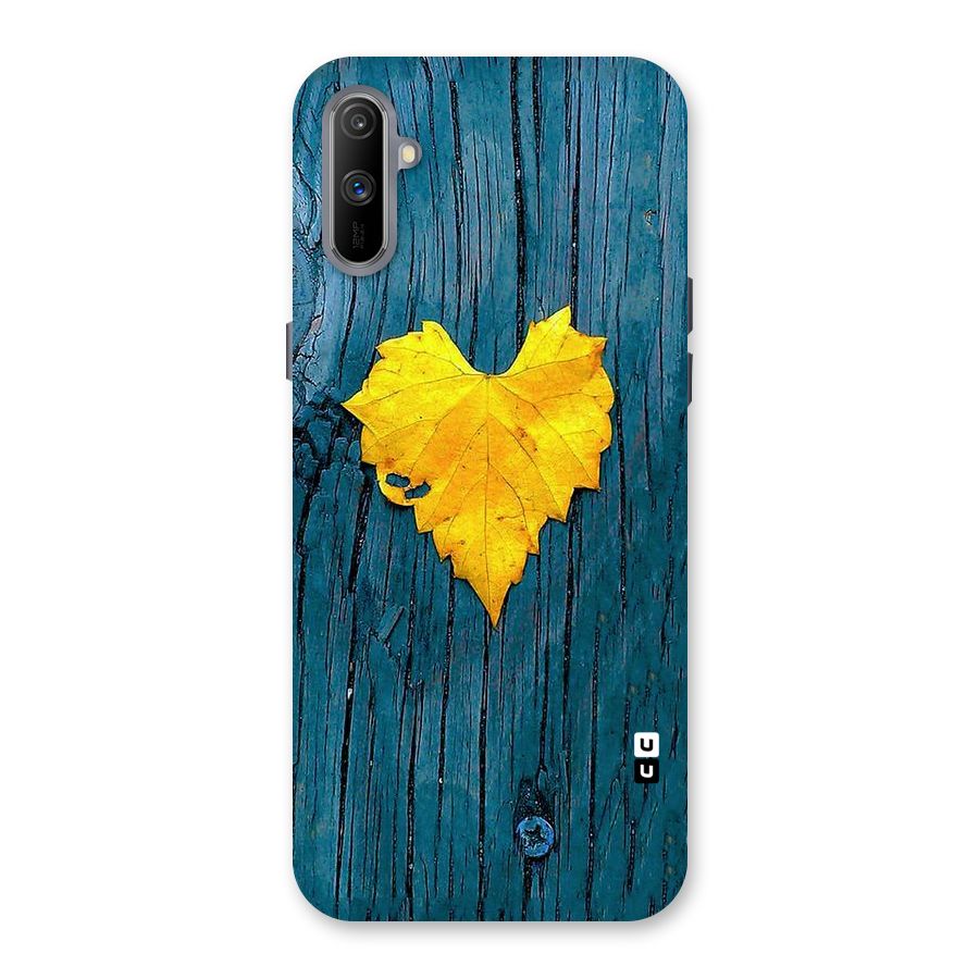 Yellow Leaf Back Case for Realme C3