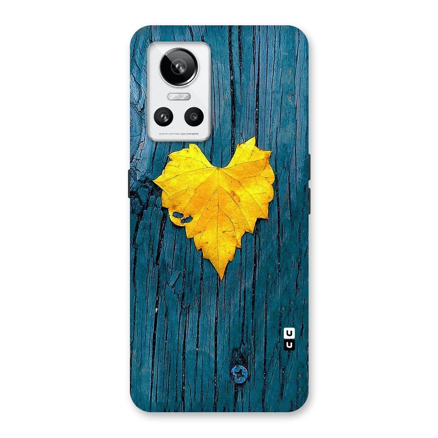 Yellow Leaf Back Case for Realme GT Neo 3