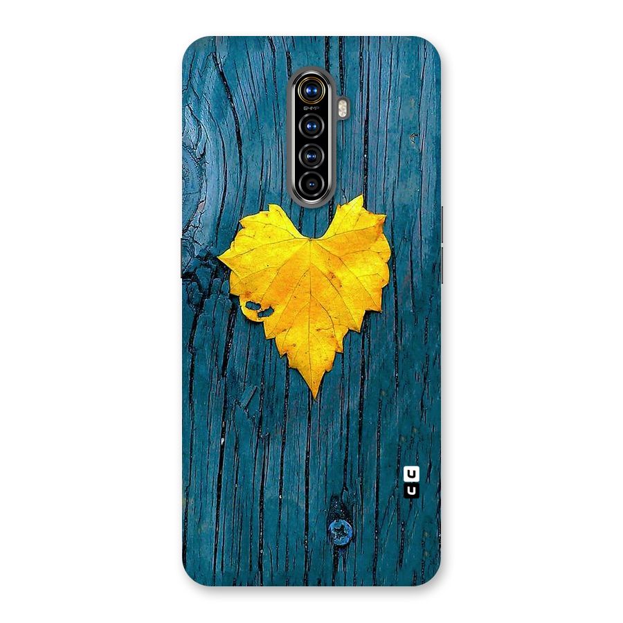 Yellow Leaf Back Case for Realme X2 Pro