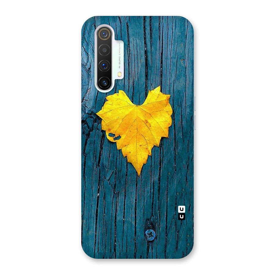 Yellow Leaf Back Case for Realme X3