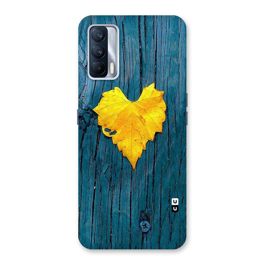 Yellow Leaf Back Case for Realme X7